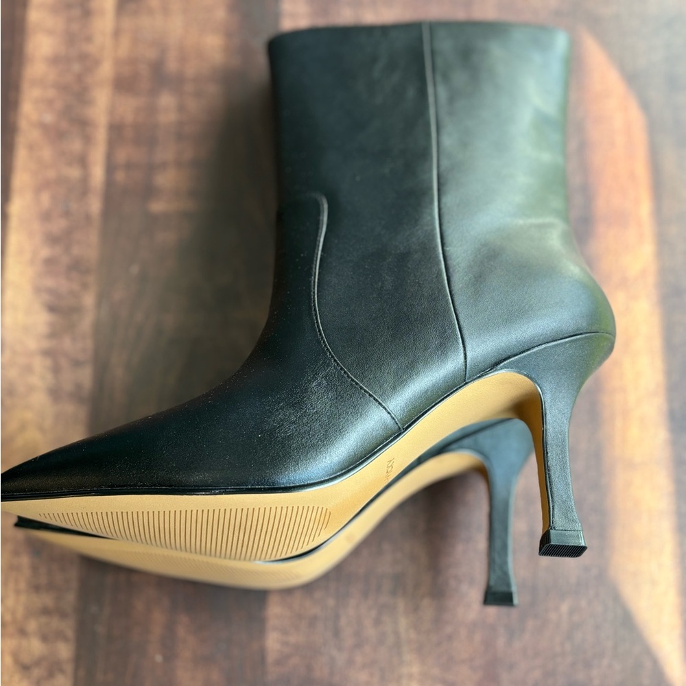 Lisa Vicky - Arthaul Pointed Toe Bootie - Picture 11 of 14